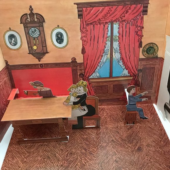 The Doll's House A Reproduction of the Antique Pop-up Book Lothar Meggendorfer - Picture 5 of 11